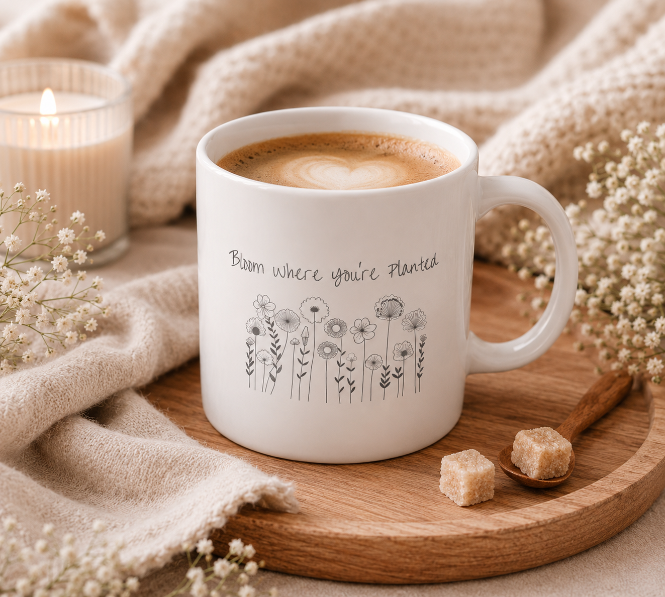 Bloom Where You're Planted Mug
