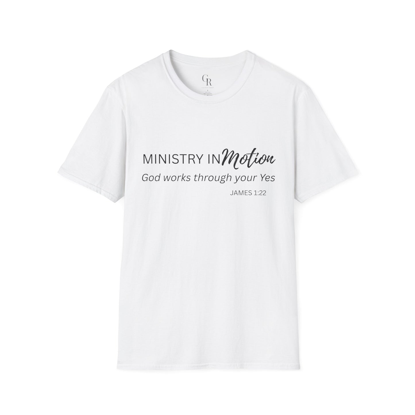 Copy of Ministry in Motion Softstyle Tee