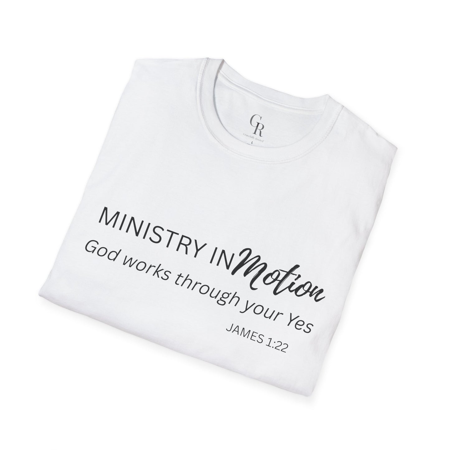 Copy of Ministry in Motion Softstyle Tee